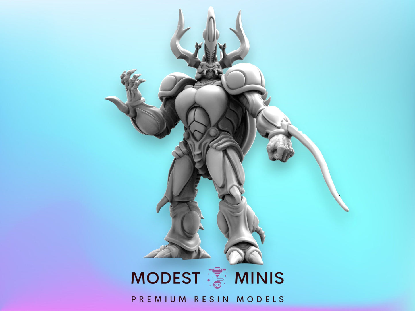 Hyper Papsinoid Kabutole A - Resin Cyberpunk Miniature  | Papsikels