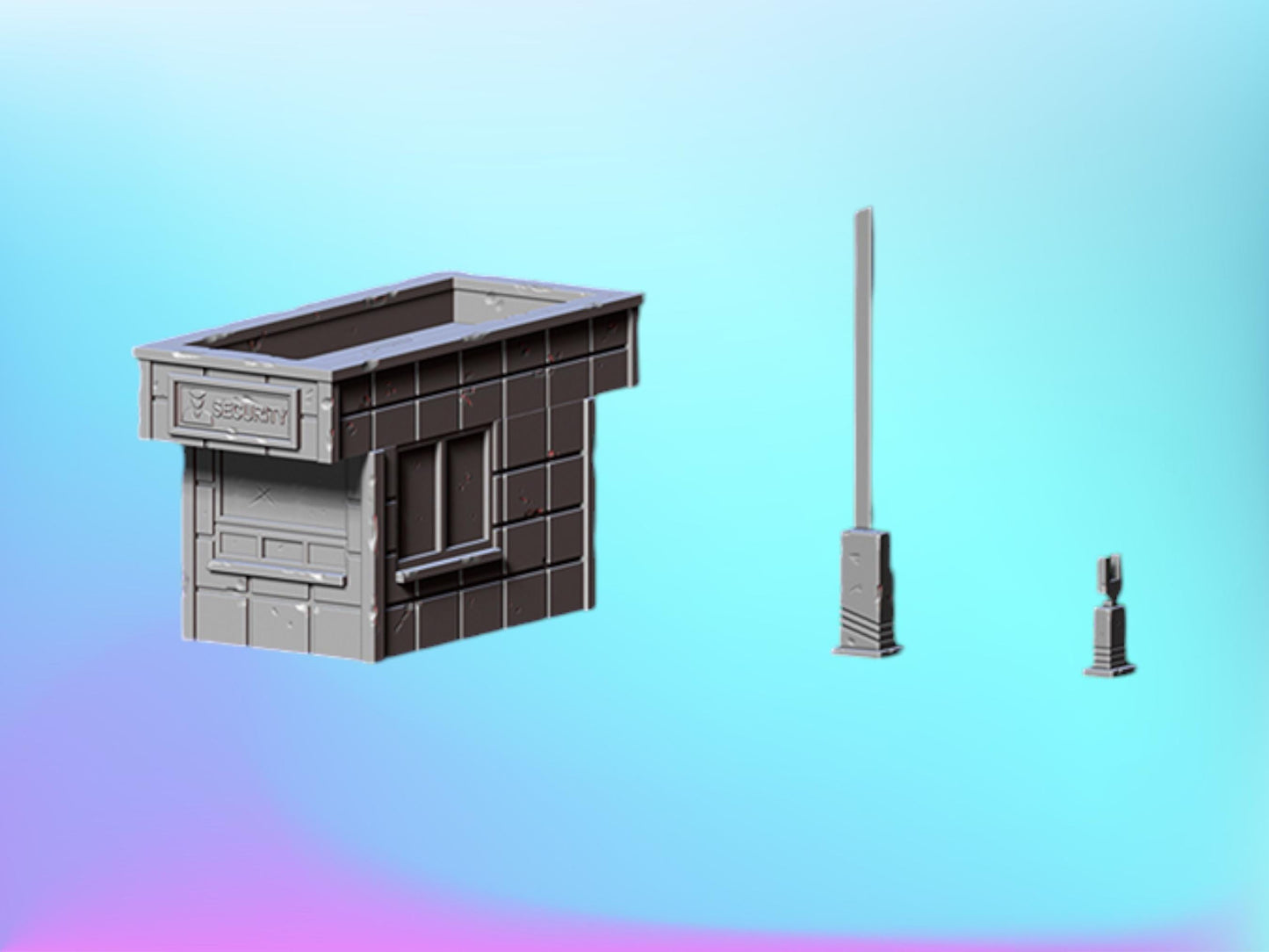 Harbor Buildings | 28mm - 54mm Scale | Wasteland | Survivor Terrain | Fantasy Scatter | Sci Fi Terrain