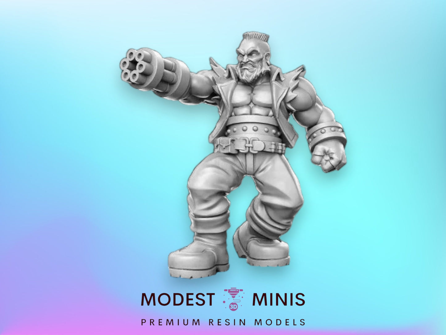 William Barr - 32mm Scale DnD Miniature | Dungeons and Dragons | JRPG Mini - RN Estudio