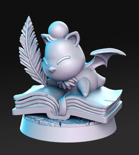 Moog Scholar - 32mm Scale DnD Miniature | Dungeons and Dragons | JRPG Mini - RN Estudio