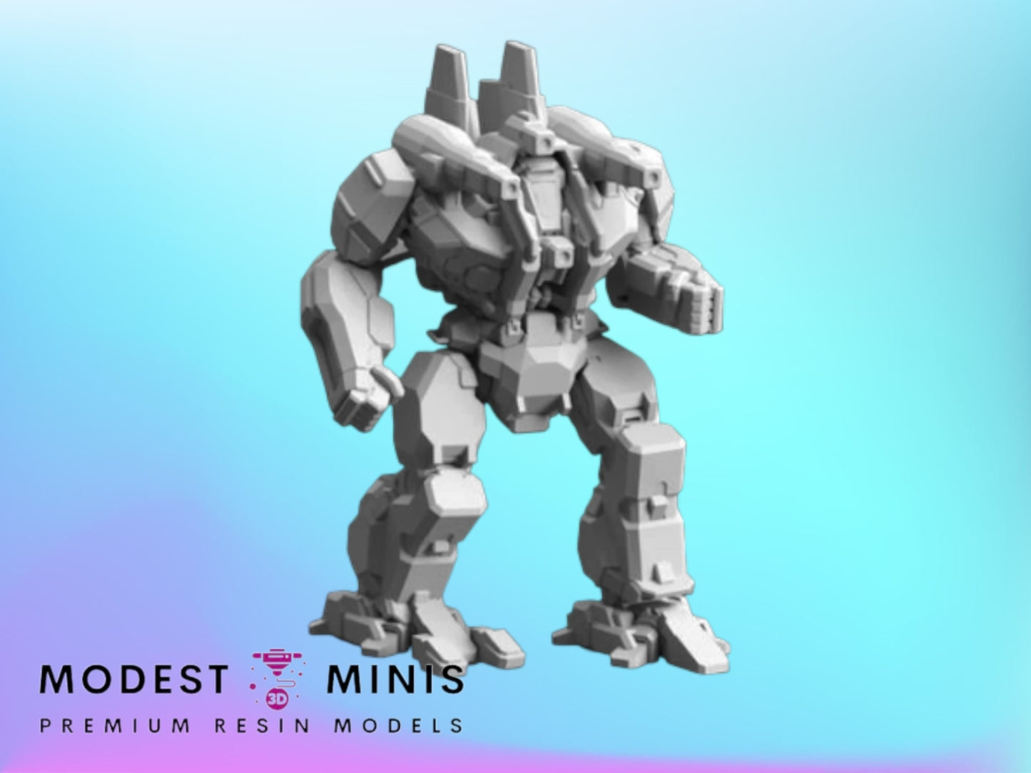 ANV-3M Anvil  |1:265 | 6mm Battletech Scale | Mecha | Sir Mortimer