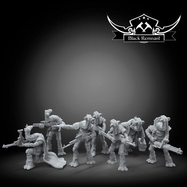 7pc Hammerhead Squad - 28mm - 40mm Scale | Star Wars Legion Mini