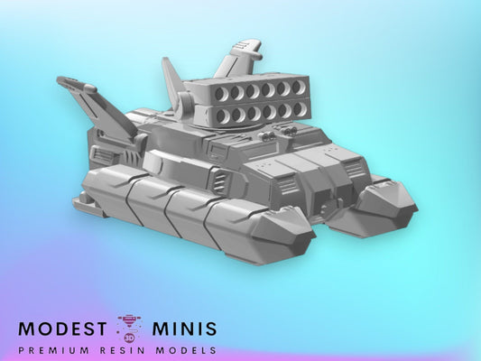 Haraserit2 Hovercraft Tank | 1:265 | 6mm Battletech Scale | Mecha | Sir Mortimer