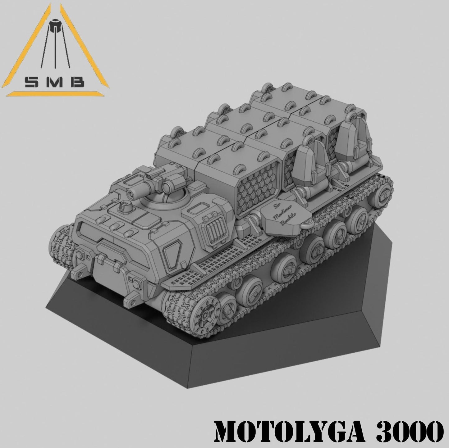 Motoliga 3000 Tank | 1:265 | 285 | 6mm Battletech Scale | SMB