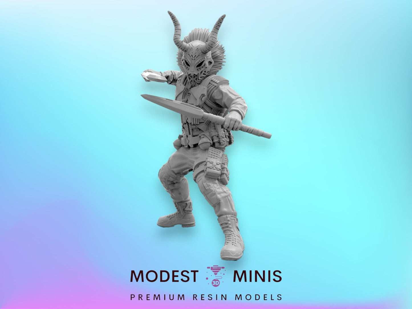 Anti Panther B - 40mm  Miniature | Crisis Protocol Proxy | Trident