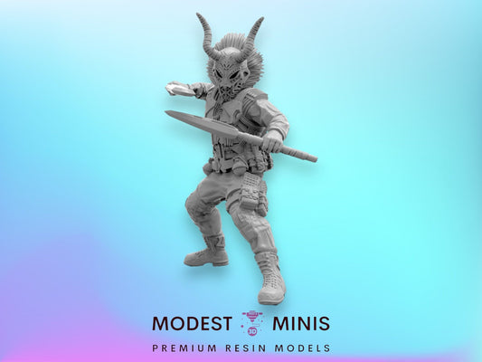 Anti Panther B - 40mm  Miniature | Crisis Protocol Proxy | Trident