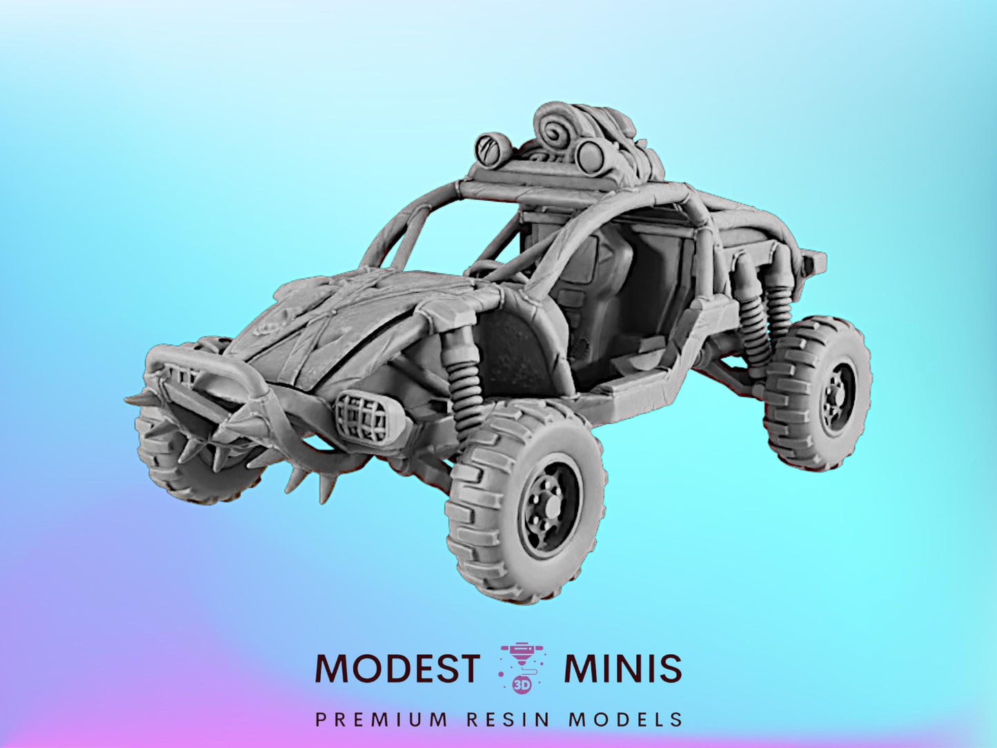 EC3D Badlands Buggy 1 | 28mm - 54mm Scale | Survivor Terrain | Fantasy Scatter | Sci Fi Terrain | EC3D Badlands