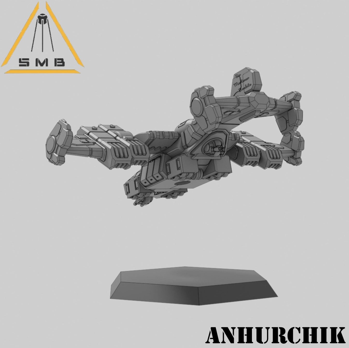 Anhurik Plane Aerospace | 1:265 | 285 | 6mm Battletech Scale |