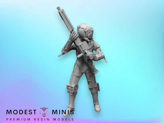 Insectoid Droid Bounty Hunter - 28mm - 40mm Scale | Star Wars Legion Mini