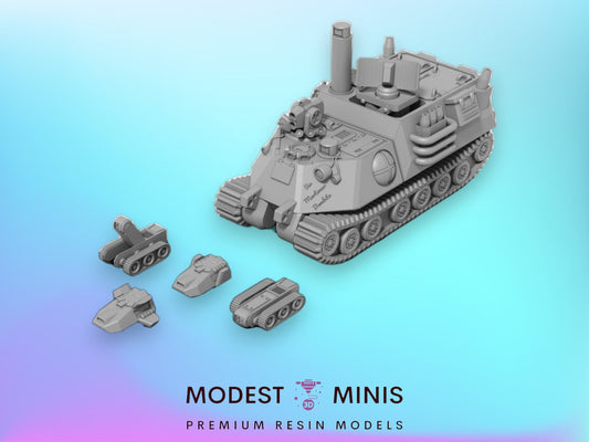 HScout and Drones | 1:265 | 6mm Battletech Scale | Mecha | Sir Mortimer