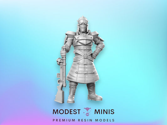 Cerberus Officer - 32mm Scale DnD Miniature | Dungeons and Dragons | Final Fantasy | RPG - RN Estudio