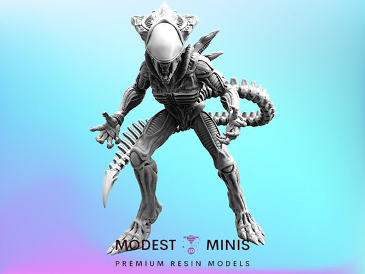 Xeno Praetorian L - 32mm Scale Alien Miniature | RPG | Sci fi | AvP | Role Playing | DnD | Papsikel