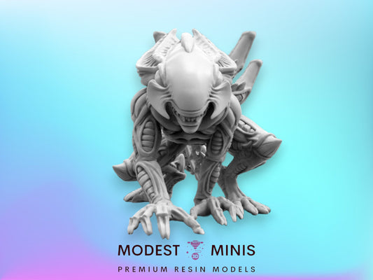 Alien Xeno Brood Alpha - 32mm Scale Alien Miniature | RPG | Sci fi | Cyberpunk | Role Playing | DnD | Papsikel