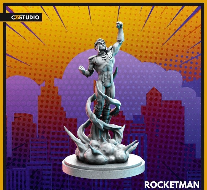 Rocketman - 32mm - 40mm Mini | Crisis Protocol Proxy | C27