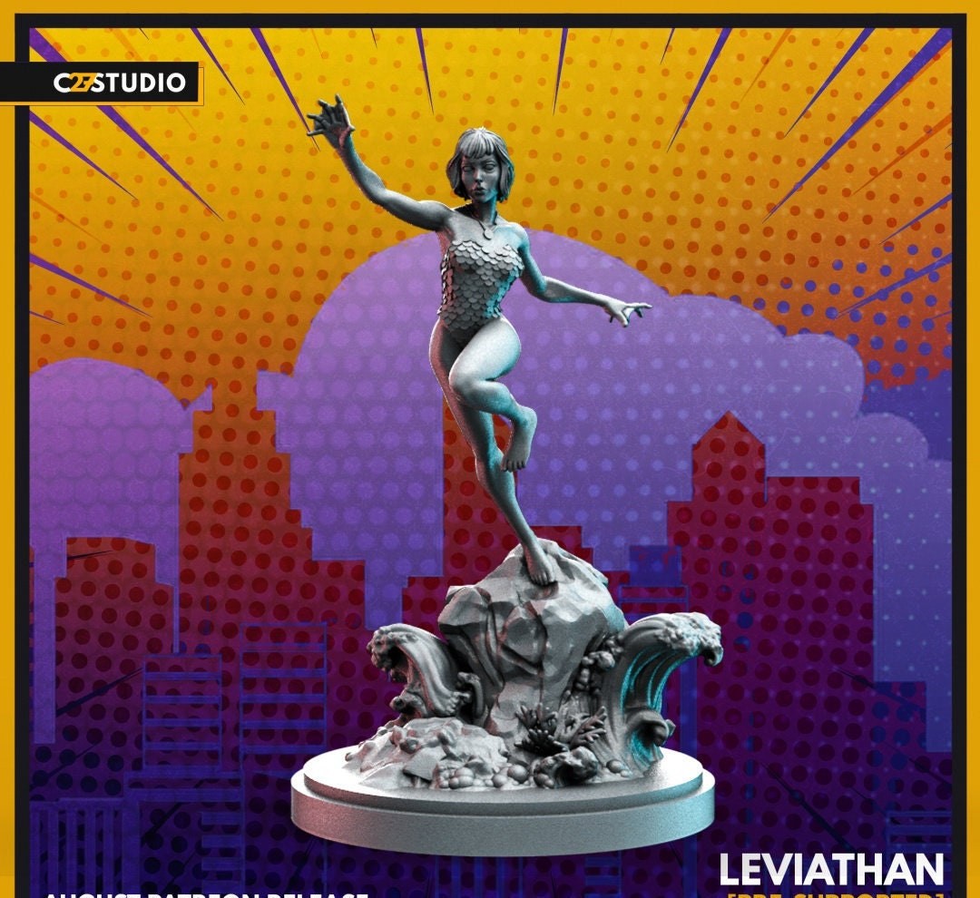 Leviathan - 32mm - 40mm Mini | Crisis Protocol Proxy | C27