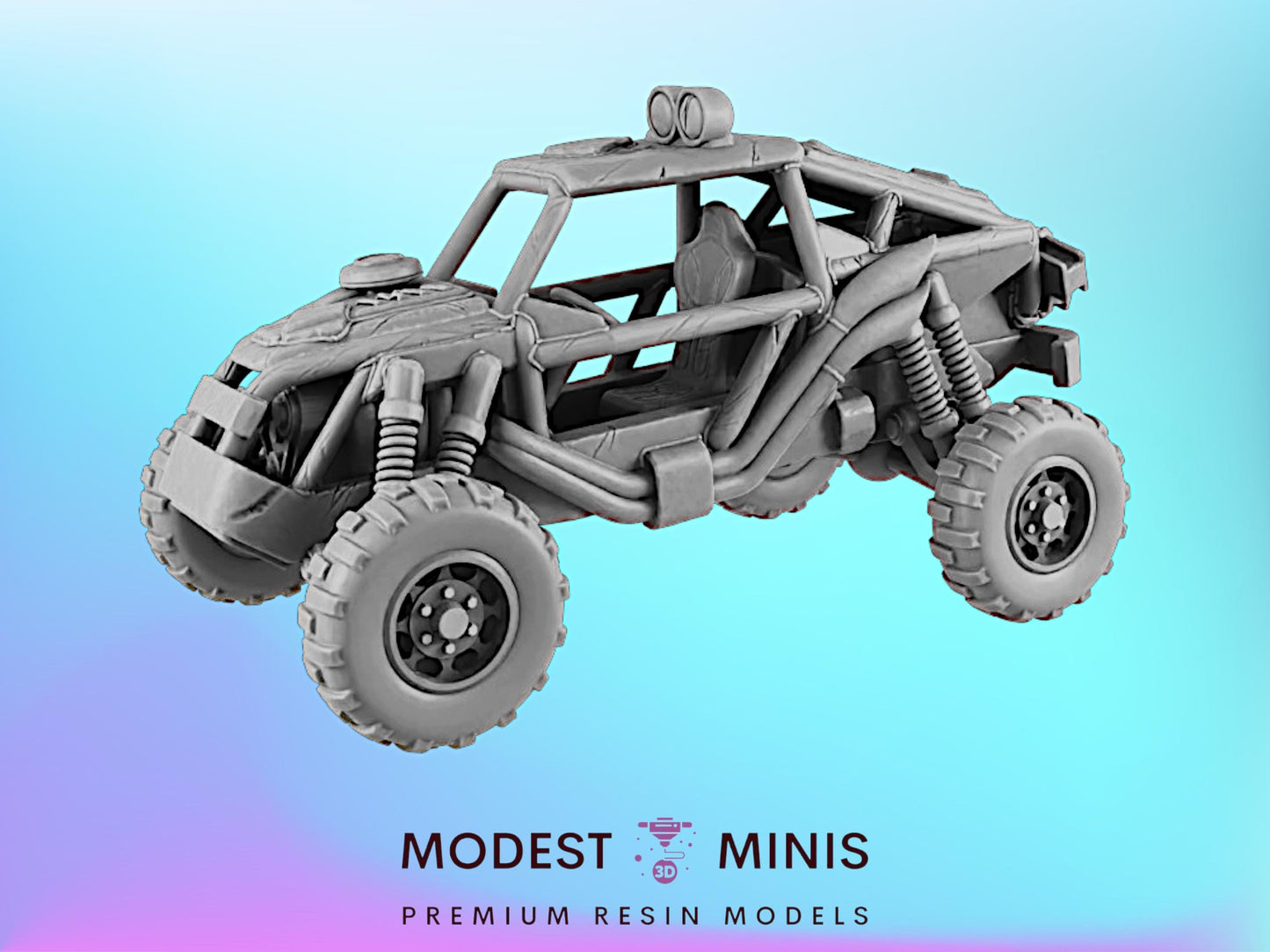 EC3D Badlands Buggy 3 | 28mm - 54mm Scale | Survivor Terrain | Fantasy Scatter | Sci Fi Terrain | EC3D Badlands