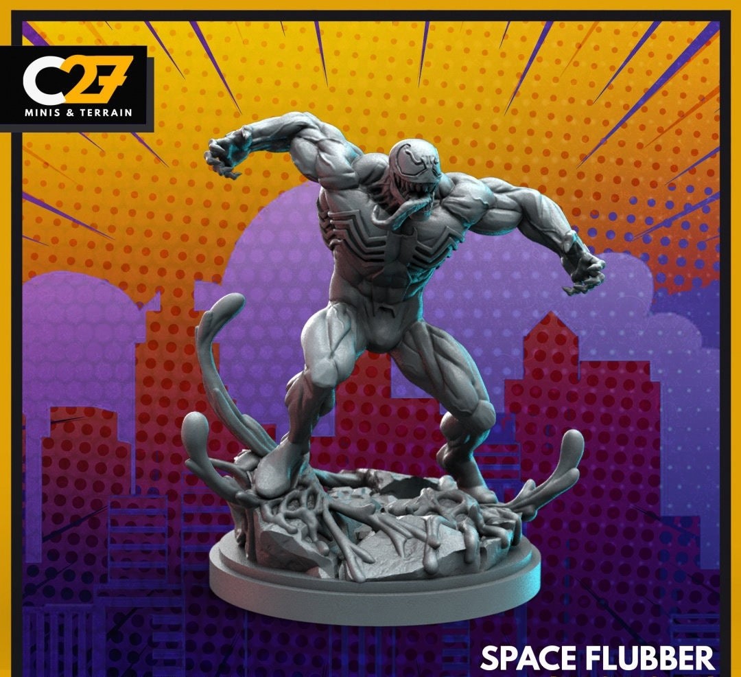 Space Flubber - Venom 32mm - 40mm Mini | Crisis Protocol Proxy | C27