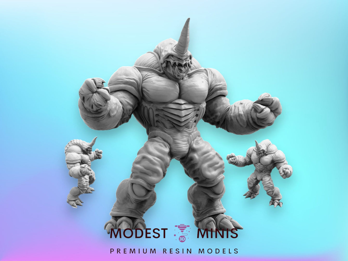 Hyper Papsinoid Berbederb C - Resin Cyberpunk Miniature  | Papsikels