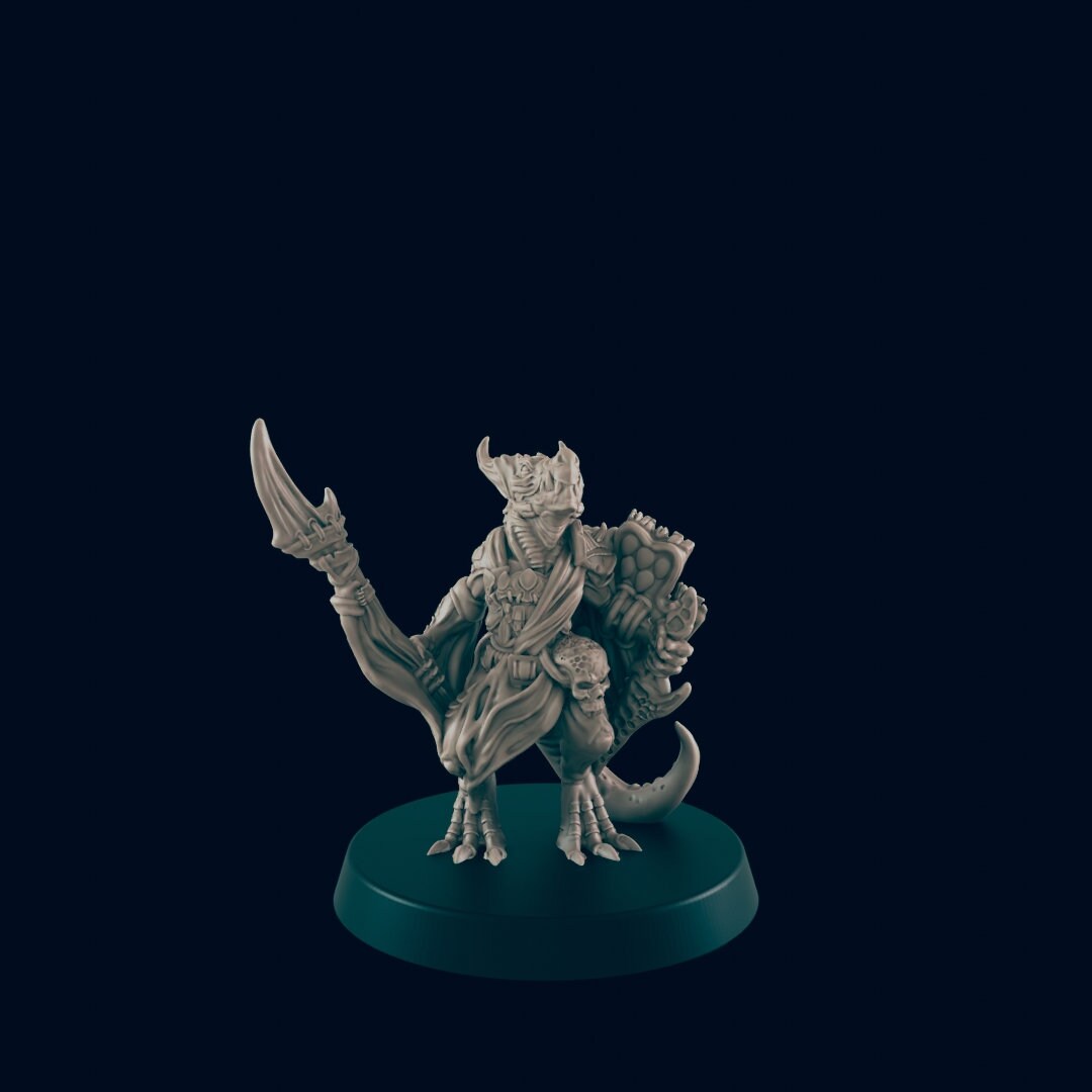 4pc Kobolds Set - 25mm - 75mm Scale | DnD | EC3D Fantasy Mini | Beasts and Baddies