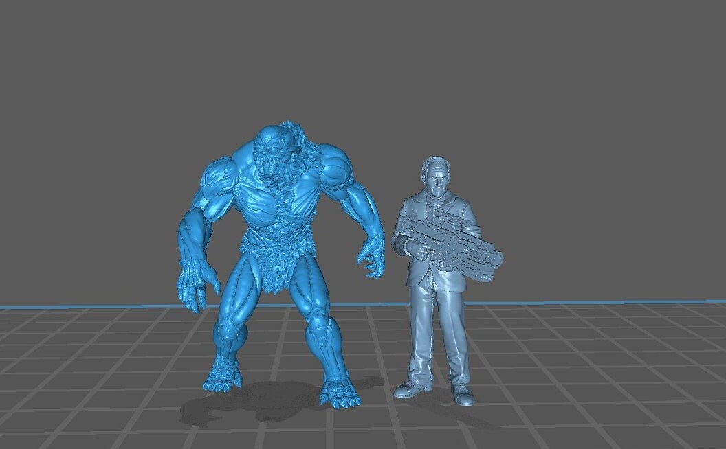 Papsinoid Baramot B - Resin Cyberpunk Miniature  | Papsikels