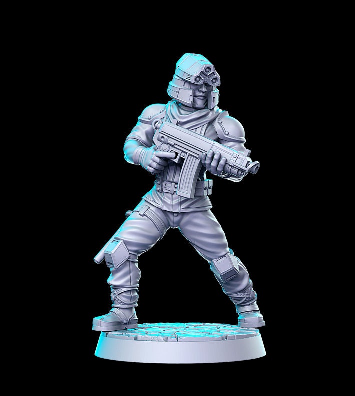Soldier of the Order - 28mm 32mm Scale DnD Miniature | Dungeons and Dragons | Witcher Contract - RN Estudio