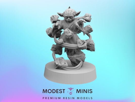 Ancient Mystical Green Master - 28mm - 40mm Scale | Star Wars Legion Mini