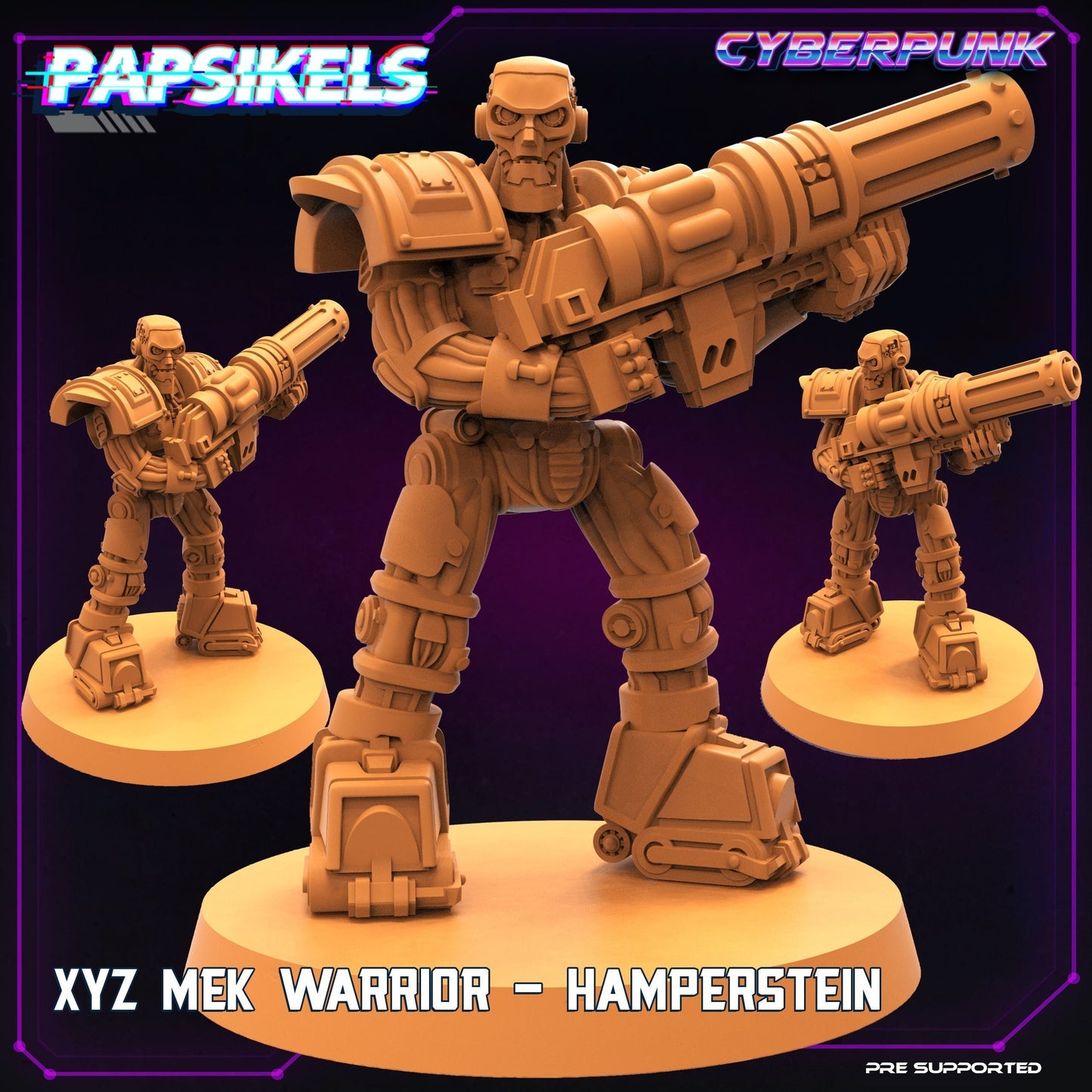 Mek Hamperstein - Resin Scale Alien Miniature  | Cyberpunk | Papsikels