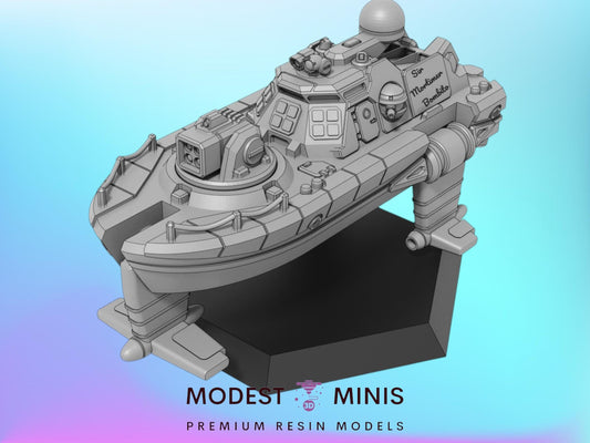 Sea Fly Hydrofoil Boat | 1:265 | 285 | 6mm Battletech Scale | SMB
