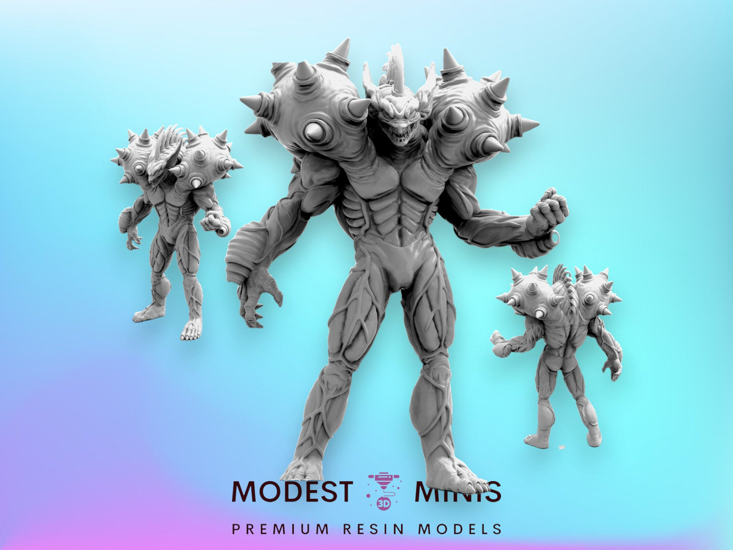 Hyper Papsinoid Grasker A - Resin Cyberpunk Miniature  | Papsikels