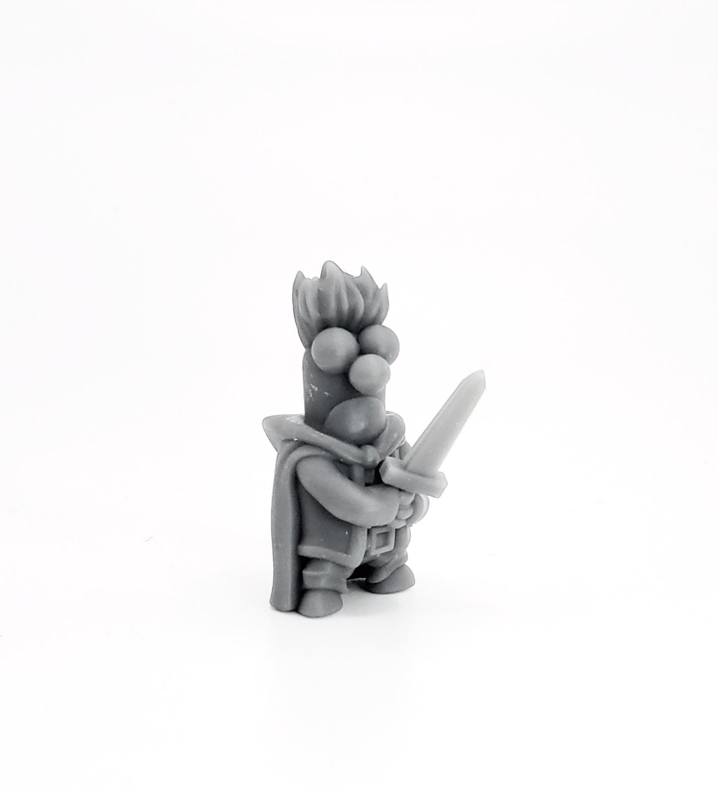 Fuzzy Fellowship | 28mm - 75mm Scale | DnD Frostgrave Mini | Chibi Muppet Fantasy