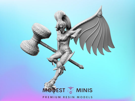 Legendary Meru - 32mm Scale DnD Miniature | Dungeons and Dragons | JRPG Mini - RN Estudio