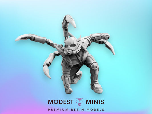 Crouching Pim - Antman 40mm  Miniature | Crisis Protocol Proxy | Trident