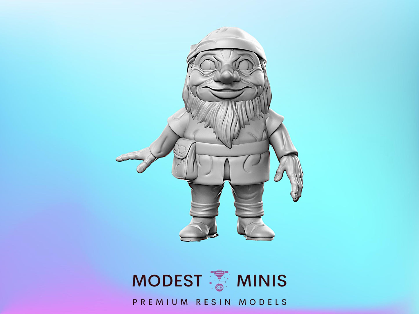 LOTR Fill Dwarf - 32mm Scale DnD Miniature | Dungeons and Dragons | Classic JRPG Mini - RN Estudio