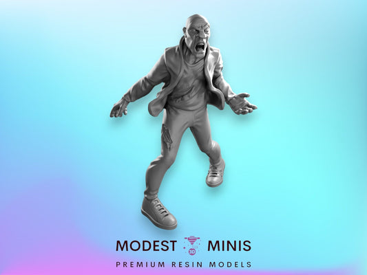 Zombie Walker 3 | 28mm - 100mm Scale Resin Mini | Zombicide | Vaultz