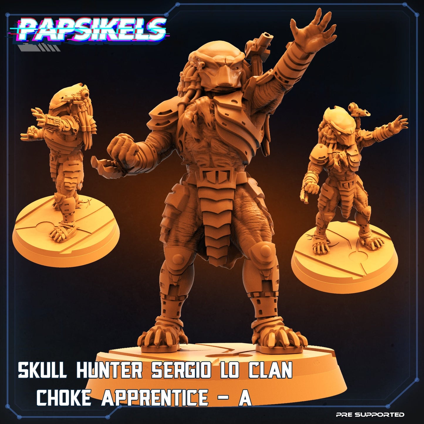 Choke Apprentice A - Resin 3D Print Alien Miniature | RPG | Sci fi | Cyberpunk | Role Playing | DnD | Papsikel
