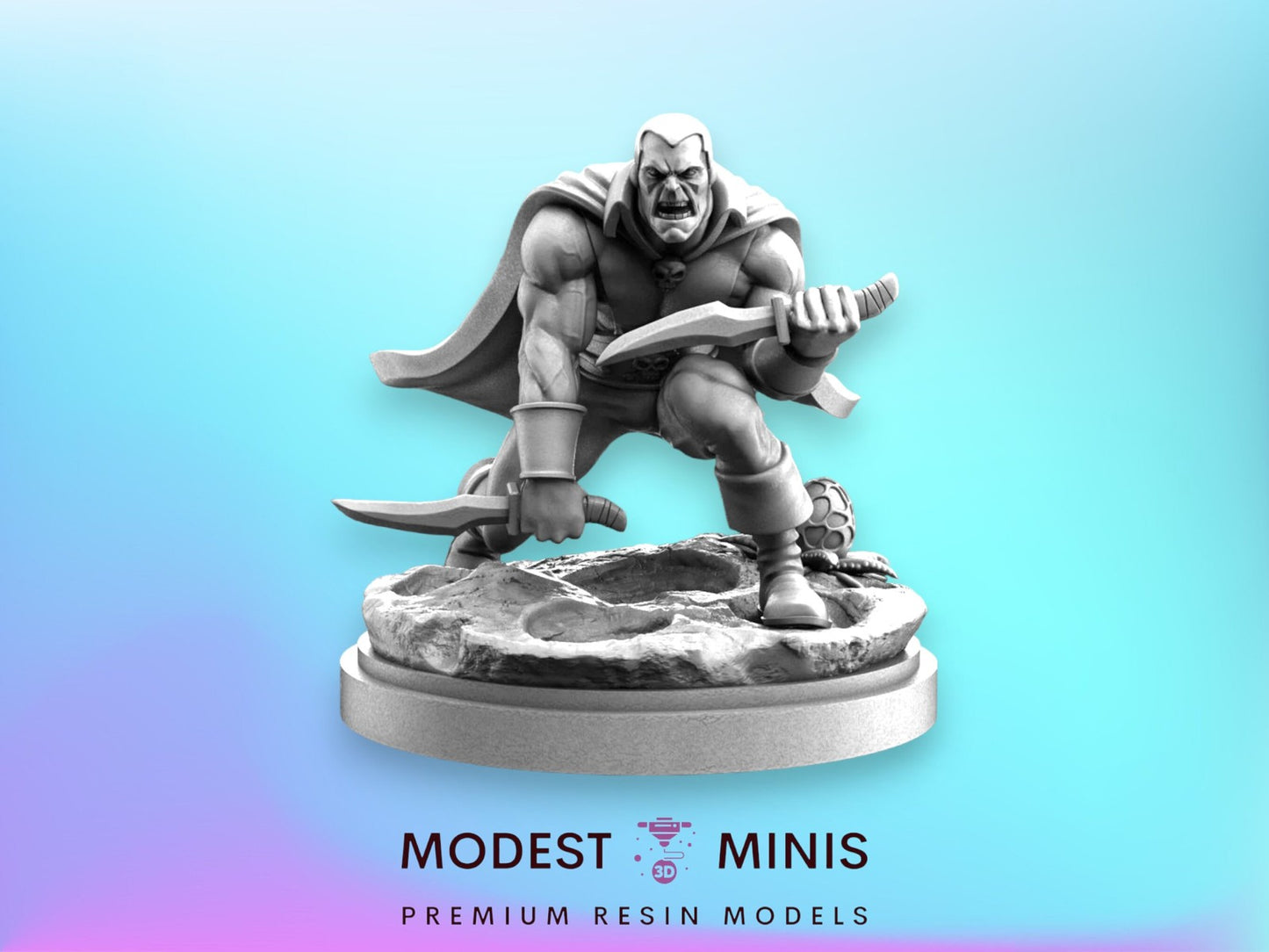 The Invisible Warrior - 32mm - 40mm Mini | Crisis Protocol Proxy | C27