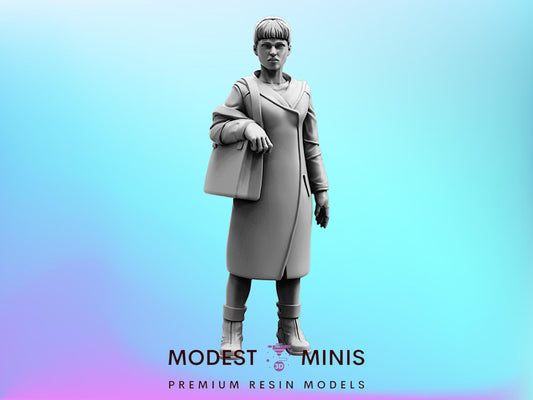 Replicant Company Infiltrator - 28mm 32mm 40mm Scale Cyberpunk Miniature  |  Blade Runner | | Papsikels