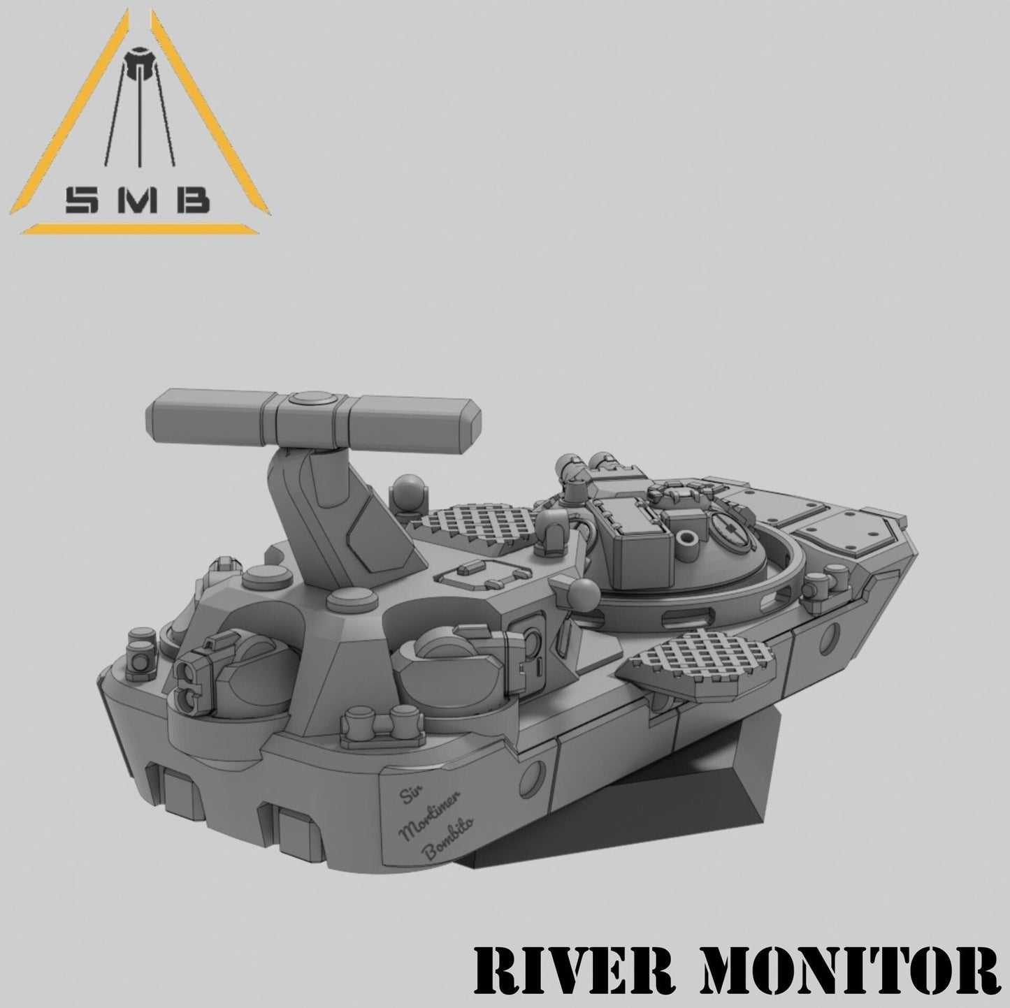 River Monitor Fleet Boat | 1:265 | 285 | 6mm Battletech Scale |