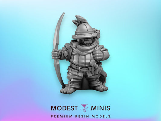 Halfling Scout | 28mm to 75mm  DnD Miniature | Frostgrave Mini | Vae Victis