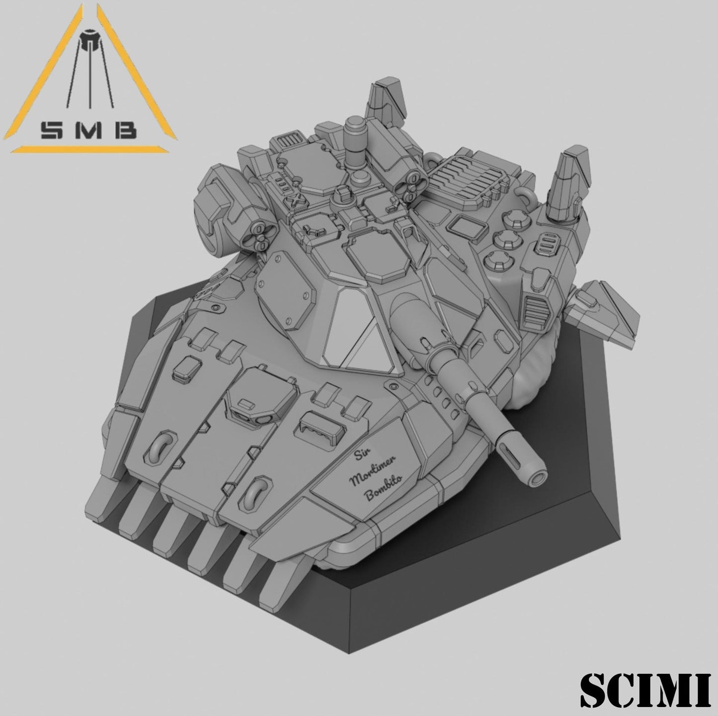 Scimi Hovercraft Hover Tank | 1:265 | 285 | 6mm Battletech Scale | SMB