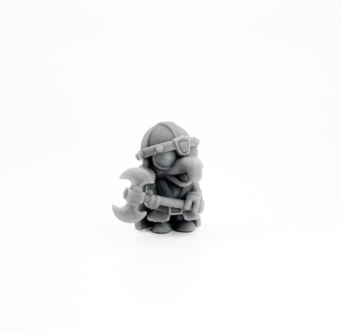 Fuzzy Fellowship | 28mm - 75mm Scale | DnD Frostgrave Mini | Chibi Muppet Fantasy