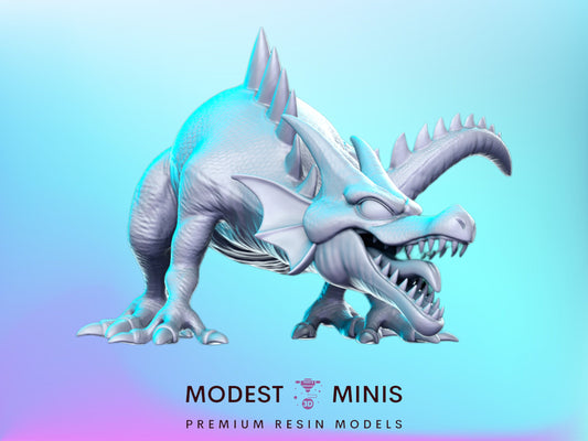 DQ Green Dragon - 32mm Scale DnD Miniature | Dungeons and Dragons | Classic JRPG Mini - RN Estudio
