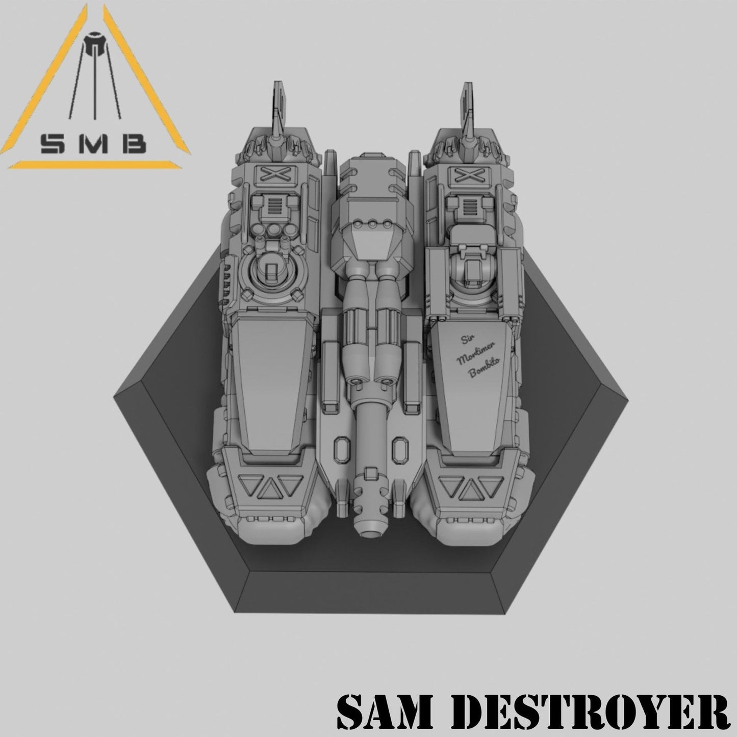 SAM Destroyer Hover Tank | 1:265 | 285 | 6mm Battletech Scale |