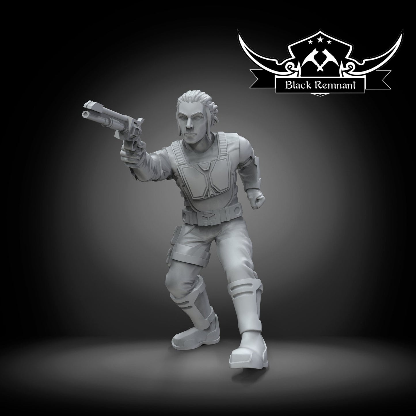 7pc SWTOR Companions - 28mm - 40mm Scale  Black Remnant Star Wars Legion Mini