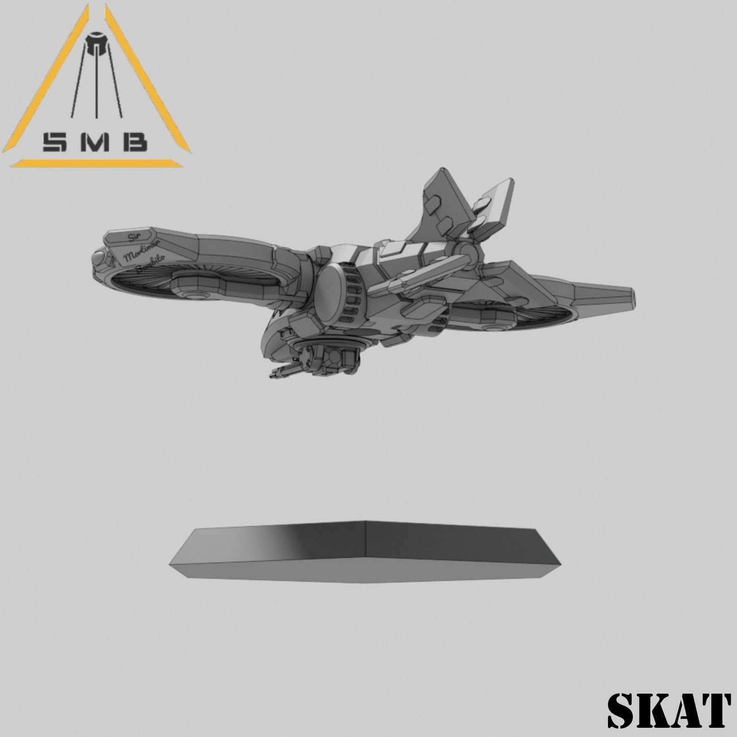 Skat Plane Aerospace | 1:265 | 285 | 6mm Battletech Scale |