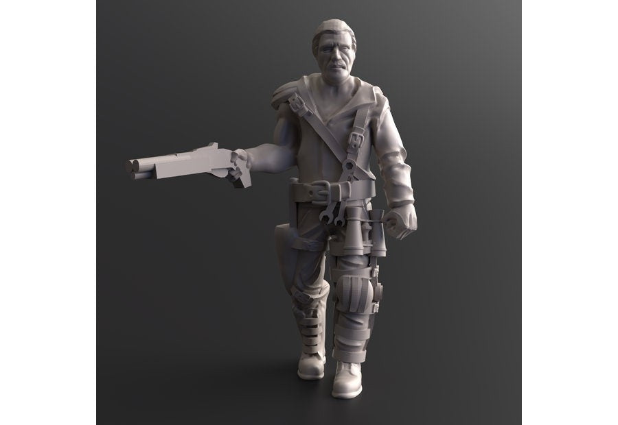 Survivor Maximus | 28mm - 100mm Scale Resin Mini | Zombicide | Vaultz