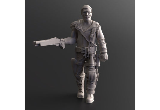 Survivor Maximus | 28mm - 100mm Scale Resin Mini | Zombicide | Vaultz