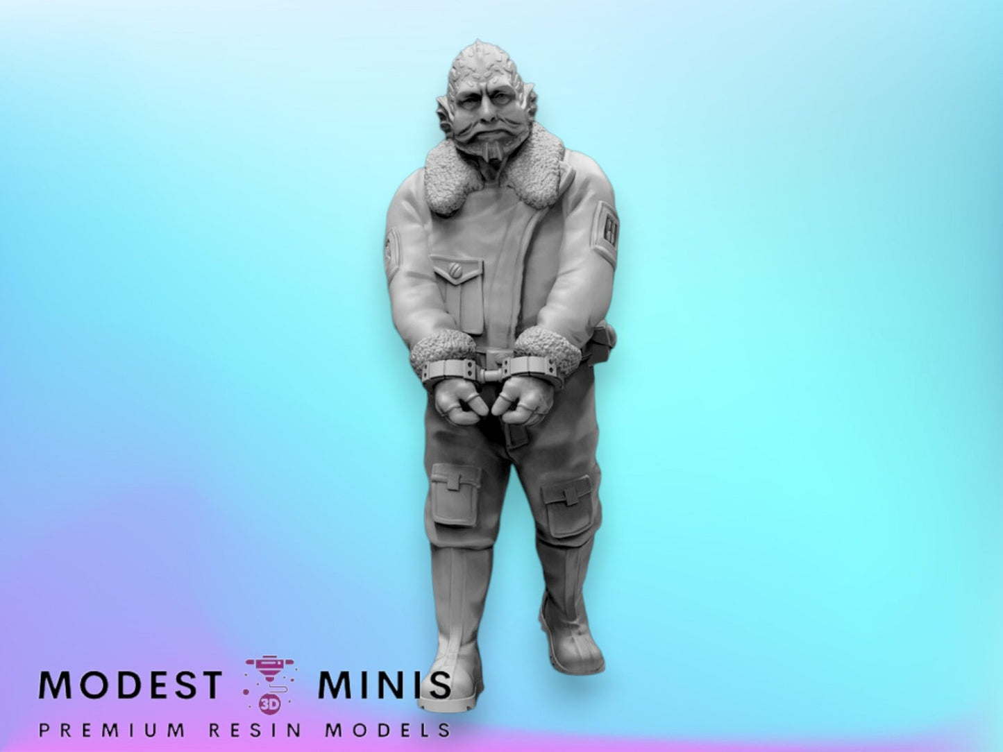Blue Prisoner - 28mm - 40mm Scale  | Star Wars Legion Mini