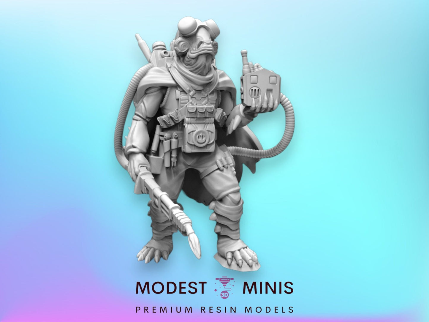 Fish Engineer - Legion Shatterpoint Scale  Black Remnant Star Wars Legion Mini