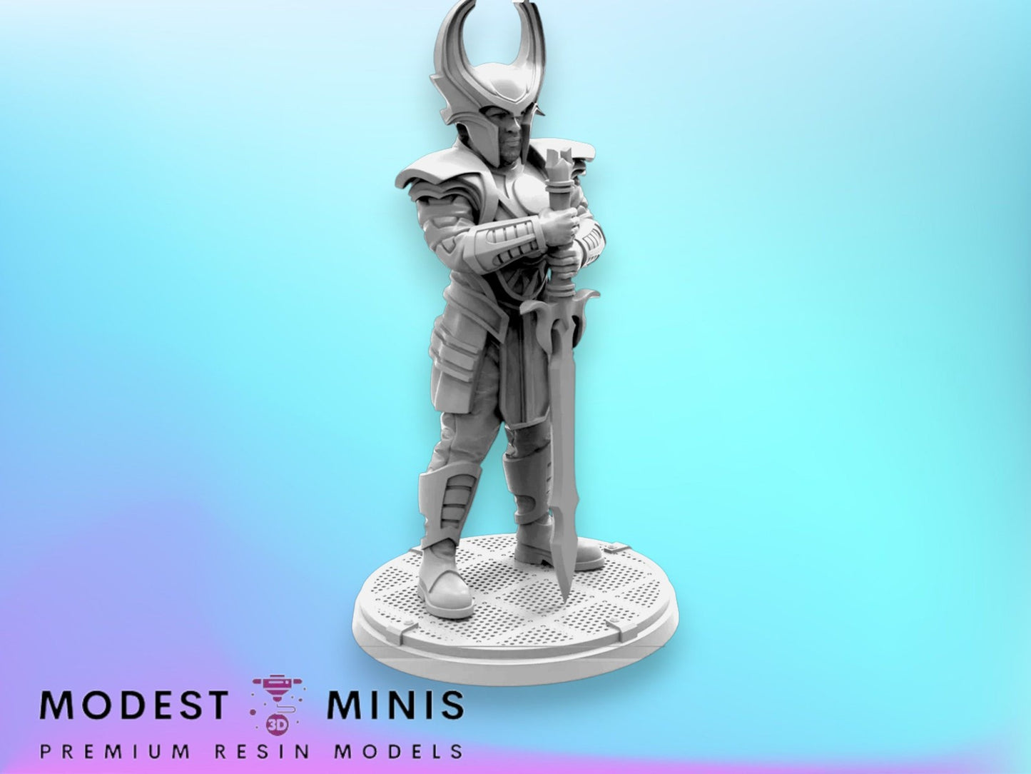 Gate Keeper A - 40mm  Miniature | Crisis Protocol Proxy | Trident